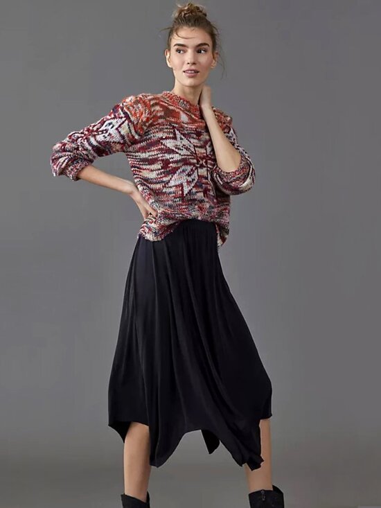 Amadi Dresses & Skirts - Amadi | Ellen Asymmetrical Midi Skirt | NWT